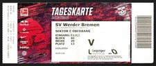 Ticket | 2019/20 | RB Leipzig - Werder Bremen | Bundesliga