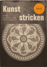 Kunststricken 8 runde +2 rechte. Decken Best.-Nr. 1615 - DDR Verlag für die Frau