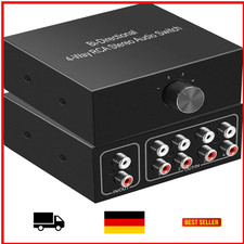 UNSTINCER Cinch RCA L/R Audio