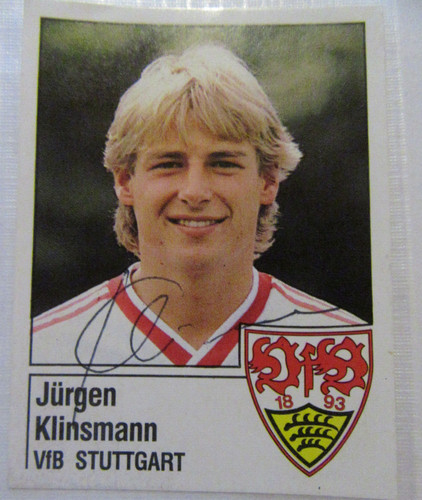 Jürgen klinsmann signiert - klinsmann, *