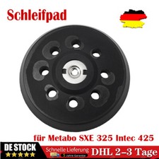 125MM Klett Schleifpad für Metabo SXE 325 Intec 425 Exzenterschleifer 5Zall DE