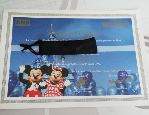 Euro zertifikat disney - disney, 1