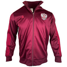 Adidas Russland Jacke Sweatjacke Russia Track Top 2013 Gr. XL Bordeaux Rot