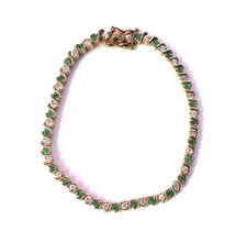 Edles Tennisarmband 925 Silber