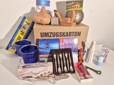Flohmarktkiste mit hochwertigen Teilen (Einzelfotos) + Zugaben (ohne Fotos)