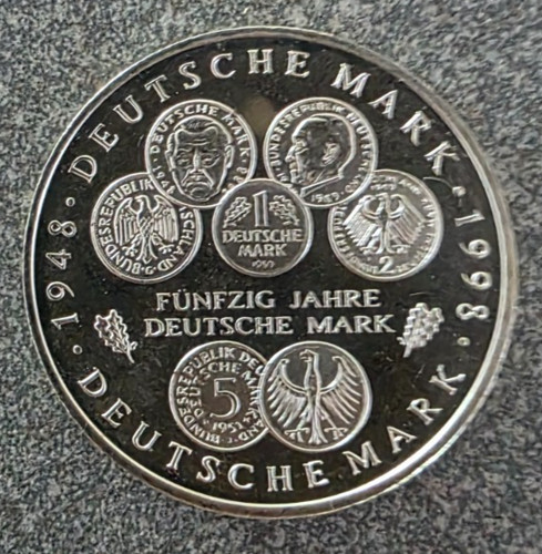 Silbermünze 50 jahre - silbermünze,