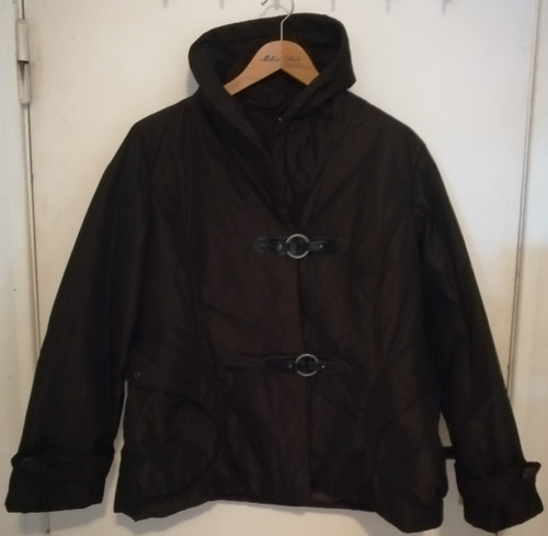 Dunkelbraune jacke von - jacke,