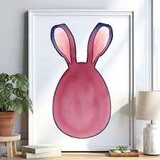 Ostern Hase v3 Schablone Malen