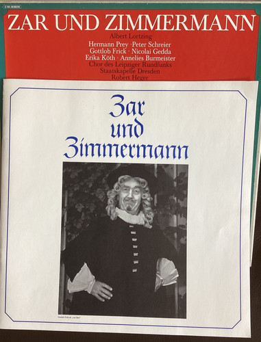 Zar und zimmermann oper 3 - oper, *