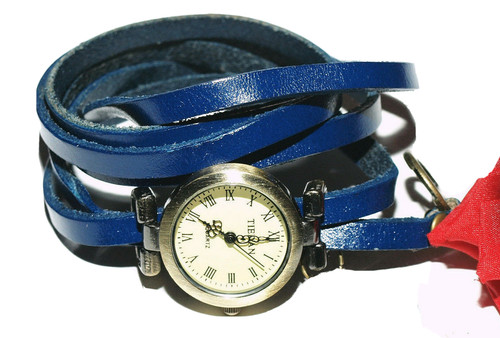 Armbanduhr lederarmband - armbanduhr,
