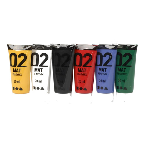 Acrylfarbe 6 - (62,50€/l),