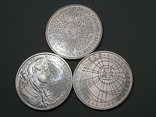 3 Silber Gedenken 10 Marke