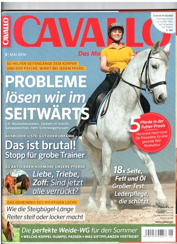 Cavallo zeitschrift magazin - cavallo,