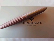 Diplomat Aero Füllfederhalter Feder M Konverter, Pink, Neu
