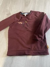 Steiff Pullover Rot 116 Drache TOP