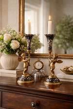 Paar Kerzenleuchter aus