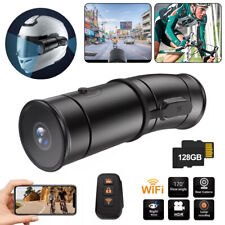 Helmkamera motorrad Dashcam WIFI FHD Video Recorder Dual-Objektiv DVR Nachtsicht