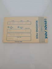 PAN AM Boardingpass FRA / JFK