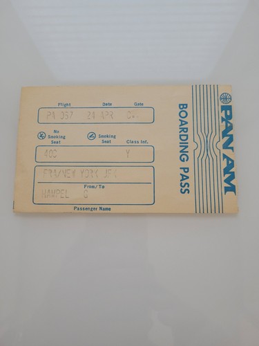 Pan boardingpass fra - pan, /