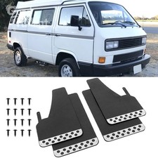 4X Schwarz Schmutzfänger