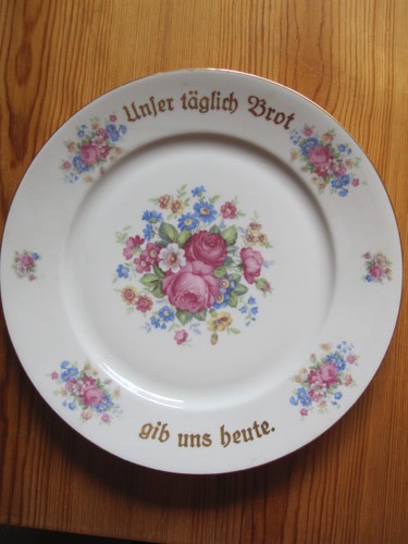 Teller unser täglich brot - unser,