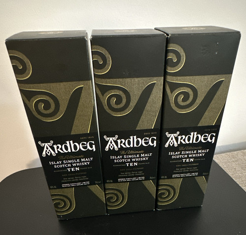 Ardbeg ten single malt whisky - ten,