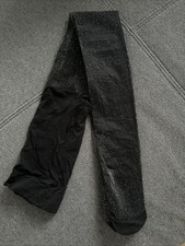 Glitzer Strumpfhose Schwarz