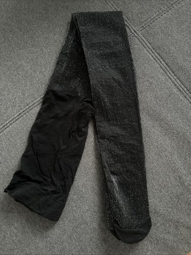 Glitzer strumpfhose schwarz - glitzer,
