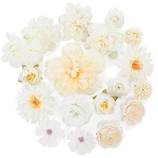 17 Stück Kunstblumen Deko