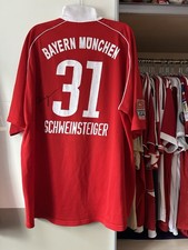 Autogramm Trikot Signiert FC Bayern München Bastian Schweinsteiger 2005/2006 FCB