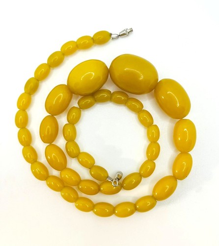 Vintage bakelit kette - bakelit, 32,28g