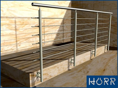 Edelstahl treppen balkon - 4,5,