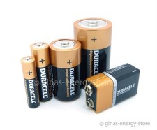 Duracell Alkaline-Batterien Plus Mignon,Micro,Baby,Mono,Lady,9V-Block