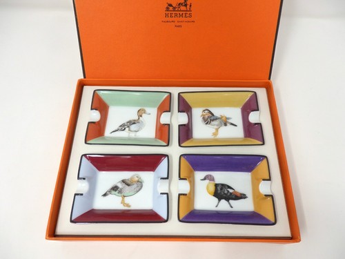 Hermes mini aschenbecher set - hermes,
