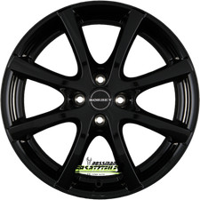 4x Borbet LV4 black glossy