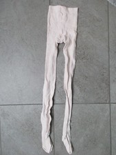 Strumpfhose von C&A here+there Gr. 134/140 hellgrau milt Silberfaden