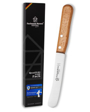 Fachwerk Frühstücksmesser Wellenschliff Brötchenmesser Buckelsmesser Solingen