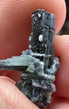 Indigolith Turmalin Kristall Edelstein (Pakistan) für Mineralien Sammlung