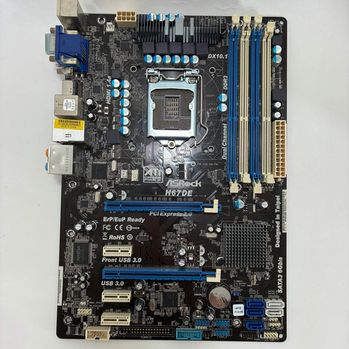 Asrock h67de lga1155 ddr3 - h67de,