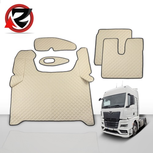 Beige fußmatten lkw für man - fußmatten,