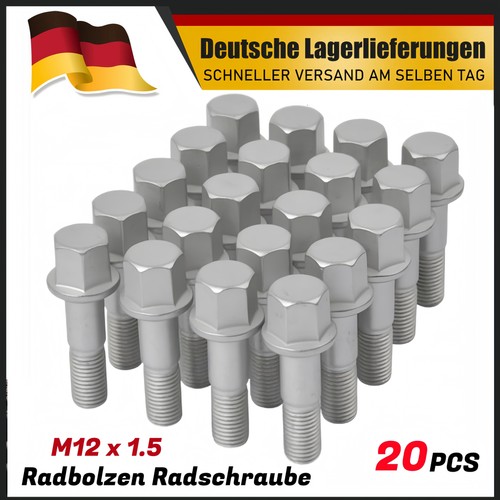 20x radbolzen radschraube - 20x, f
