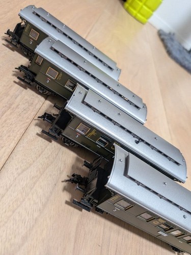 Fleischmann car set - fleischmann, 4-car