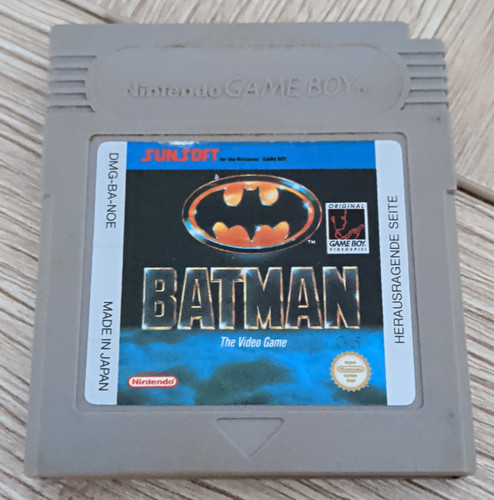 Sunsoft batman the video - sunsoft,