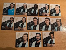 13 Sammelkarten DFB  WM 2022 6 x 5 cm