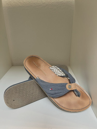 Tommy hilfiger sandalen flip - sandalen,