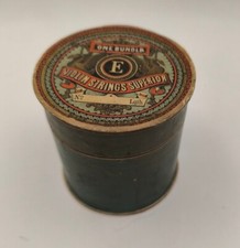 Antike Dose Pappschachtel  Violine  Geige Zither Instrument Zubehör Kolophonium