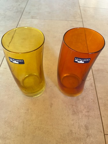 Leonardo orange und gelb - orange,