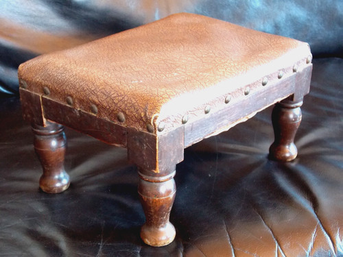 Antik fußbank hocker schemel - antik,