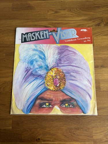 Vintage turban masken visier - turban,