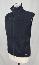 ORIGINAL MAMMUT Damen Softshell Weste Jacke Wandern Outdoor Schwarz S 36